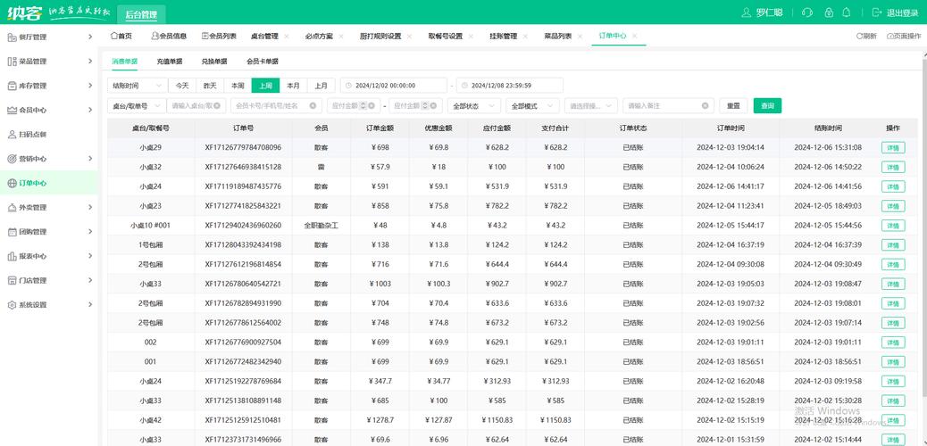 中餐厅点菜收银系统有哪些?哪个品牌比较好